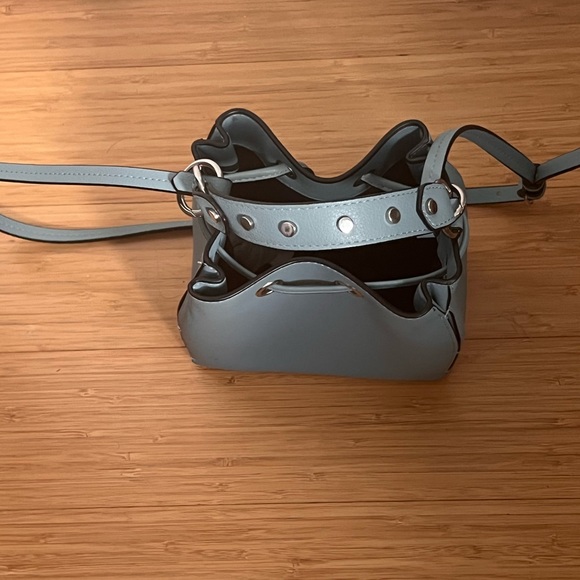 👜 ZARA small light blue purse - Picture 6 of 9